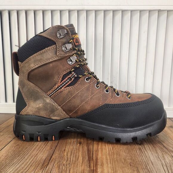 Carolina CA4558 7" Gravel PC2 Waterproof Comp Toe 4x4 Hiker Work Boots Mens 8 EE - Picture 6 of 12